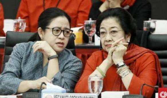 Ketua DPR Puan Maharani bersama ibunya sekaligus Ketua Umum DPP PDI Perjuangan Megawati Soekarnoputri. (Foto: Istimewa)