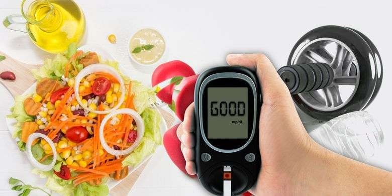 Ilustrasi cara menurunkan kadar gula darah yang efektif untuk dilakukan agar tidak memicu kenaikan gula darah. (Foto: Istimewa)