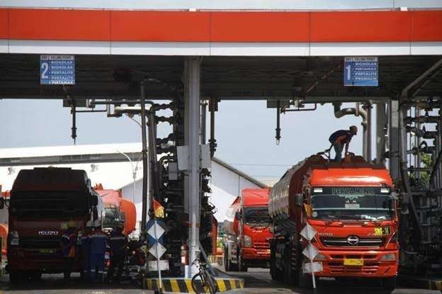 Salah satu fuel terminal di wilayah Jawa bagian tengah PT Pertamina Patra Niaga. (Foto: ist)