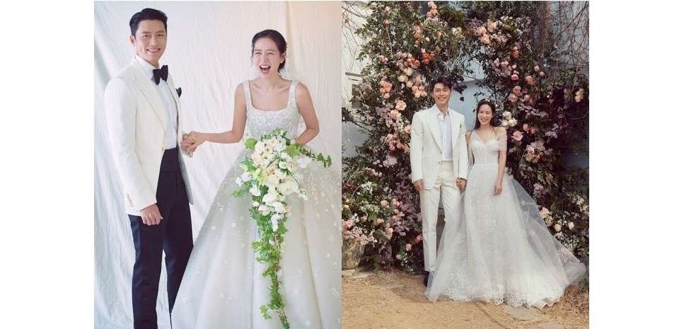 Pasangan Hyun Jin dan Son Ye Jin menikah pada 31 Maret 2022. (Foto: Istimewa)
