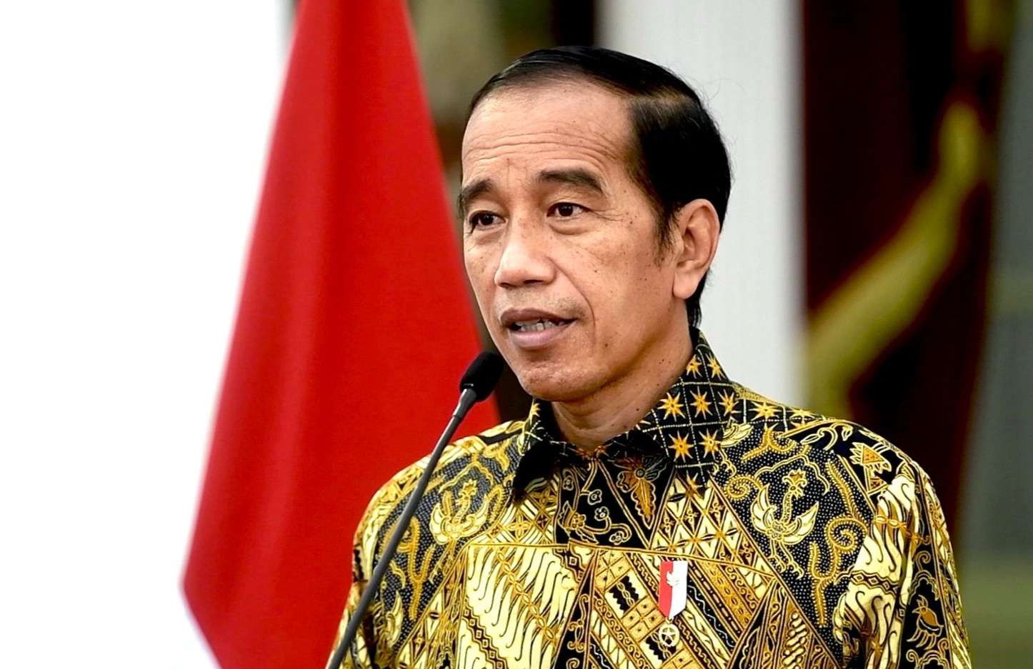 Presiden Jokowi melarang anak buahnya bersuara soal perpanjangan masa jabatan presiden. (Foto: Setpres)