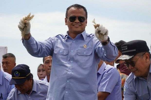Edhy Prabowo saat menjabat Menteri Kelautan dan Perikanan (KKP). (Foto: Istimewa)