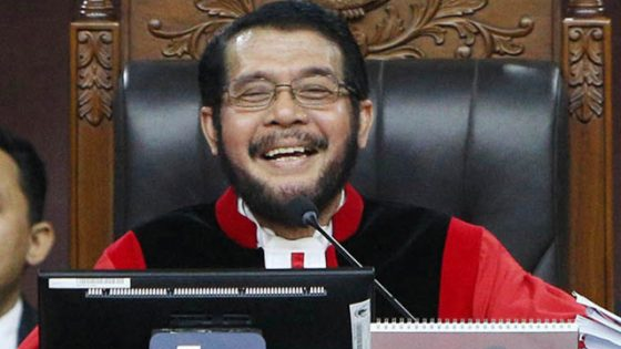 Ketua Mahkamah Konstitusi Anwar Usman. (Foto: Istimewa)