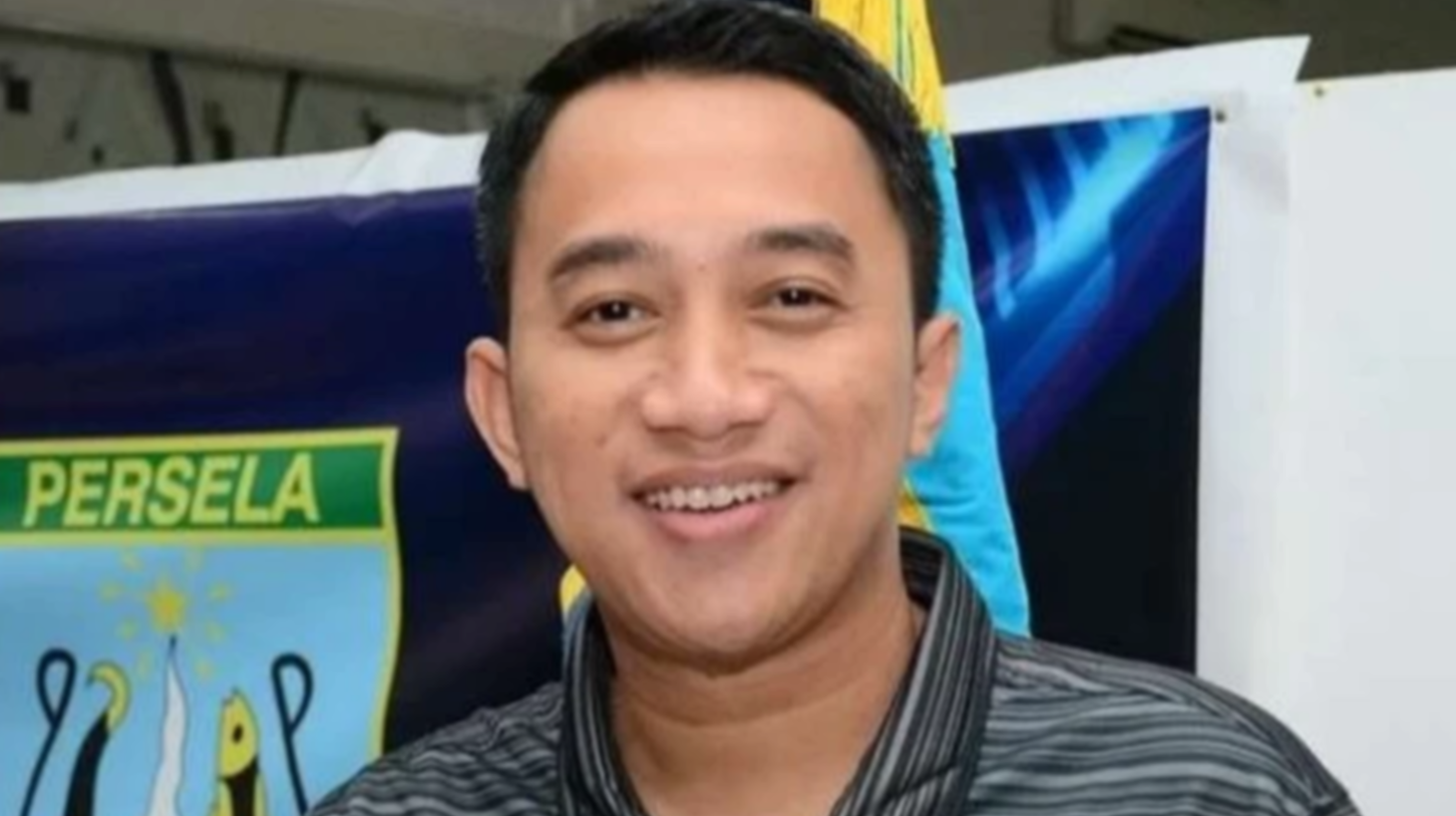 Manajer baru Persela Lamongan, Faris Julinar Maurisal. (Foto: Imron Rosidi/Ngopibareng.id)