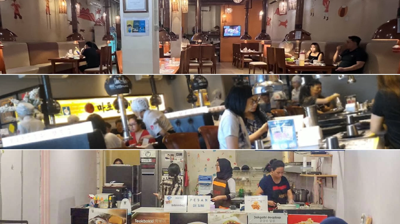 Restoran makanan Korea di Surabaya yang cocok untuk buka bersama keluarga. (Foto: Istimewa)