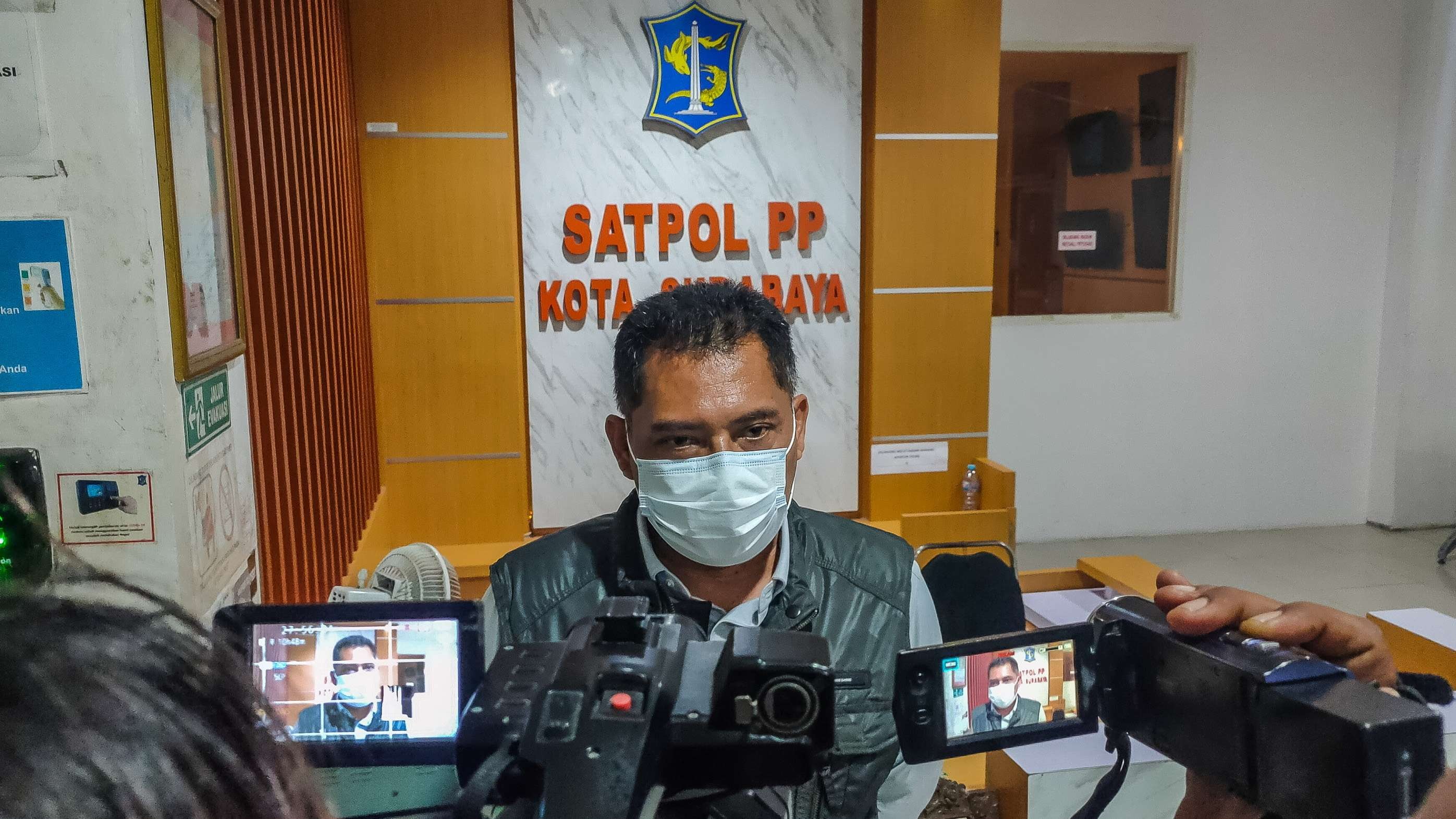 Kepala Satpol PP Kota Surabaya, Eddy Christijanto. (Foto: Istimewa)