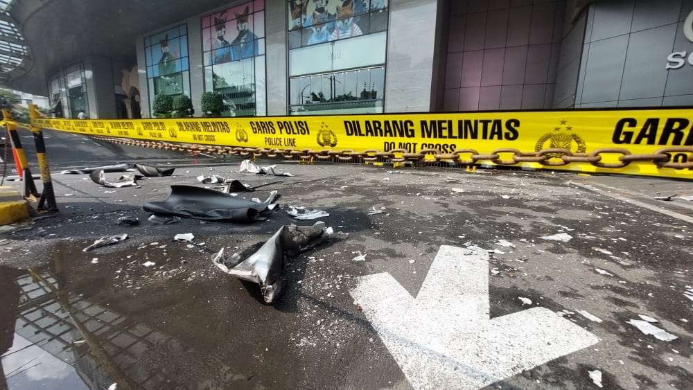 Lokasi kejadian kebakaran di TP5, Surabaya, Kamis 14 April 2022 pagi. (Foto: istimewa)