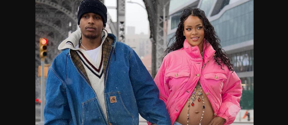 Pasangan Rihanna dan rapper ASAP. (Foto: Instagram)