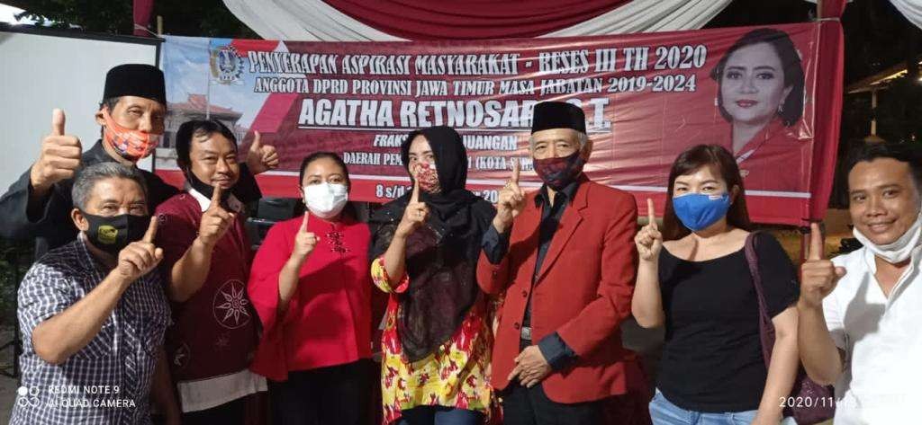 Kader perempuan PDI Perjuangan Surabaya. (Foto: PDI Perjuangan Kota Surabaya)
