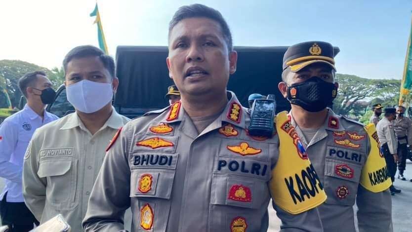 Kapolresta Malang Kota, Kombes Pol Bhudi Hermanto saat ditemui di kompleks Balaikota Malang (Foto: Lalu Theo/ngopibareng.id)