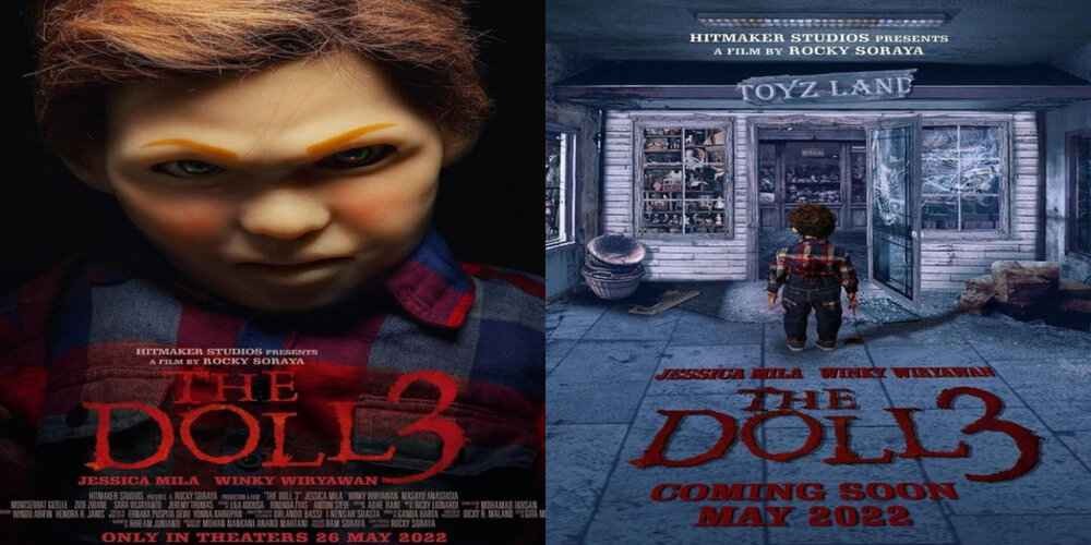 Poster film horor The Doll 3. (Foto: Kolase/Istimewa)