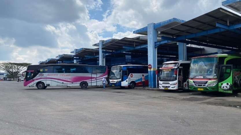Titik keberangkatan bus di Terminal Arjosari, Kota Malang. (Foto: Lalu Theo/Ngopibareng.id)