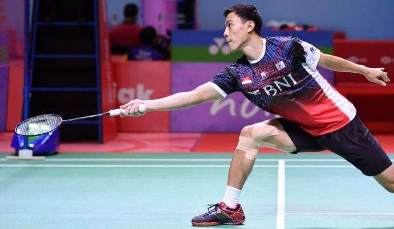 Shesar Hiren Rhustavito lolos 16 besar Badminton Asia Championship 2022 usai kalahkan wakil Taiwan. (Foto: Twitter)