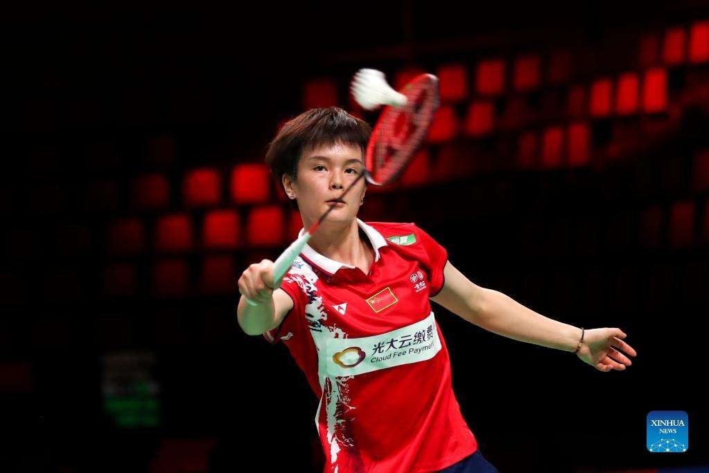 Wang Zhi Yi menjuarai Badminton Asia Championships 2022 usai mengalahkan unggulan pertama Akane Yamaguchi. (Foto: Reuters)
