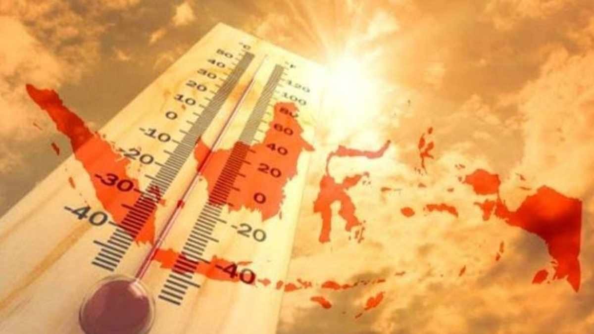 Ilustrasi suhu panas di sejumlah wilayah di Indonesia. (Foto: Istimewa)