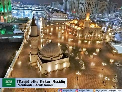 Masjid Abu Bakar Siddiq Madinah. Sahabat Nabi yang dicintai. (Foto: travellers)