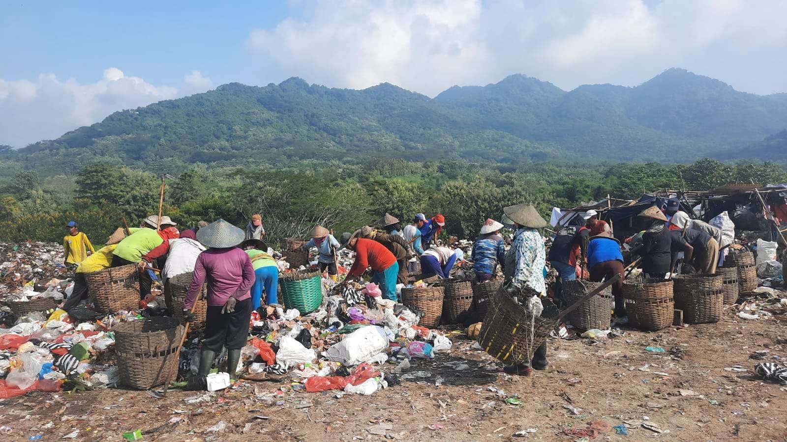 Momentum Lebaran, DLHKP Kota Kediri Evakuasi 170 Ton Sampah