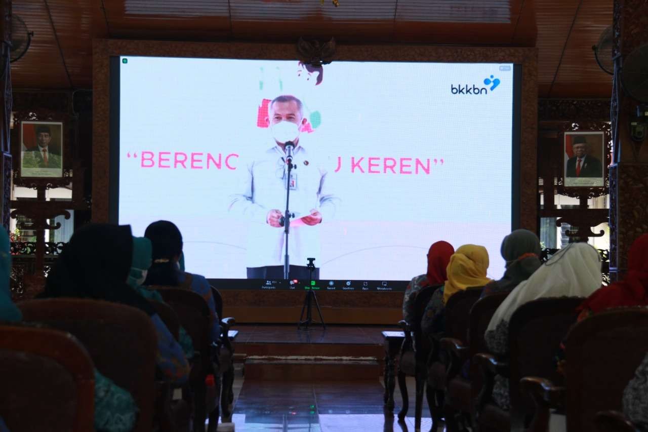 Apel Siaga Tim Pendamping Keluarga Nusantara Bergerak yang diselenggarakan BKKBN, Kamis 12 Mei 2022. (Foto: Dok Pemkab Blora)