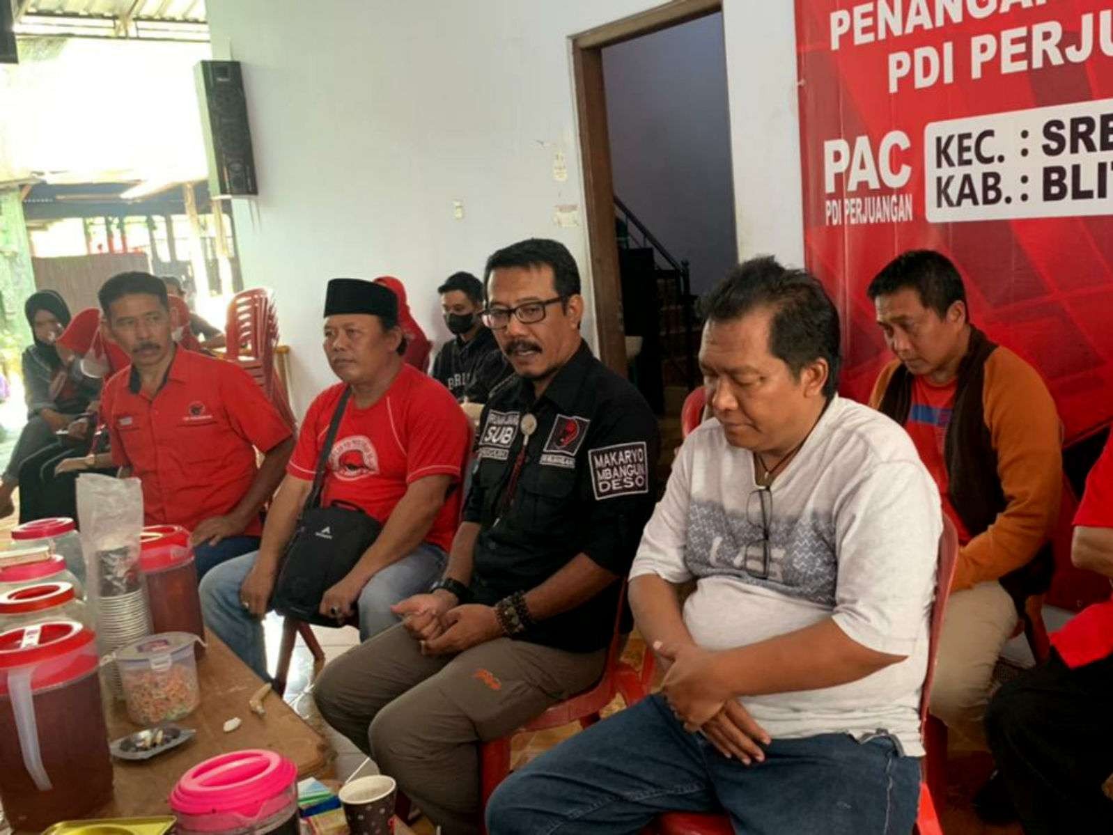 Supriadi alias Kuwat, salah satu kandidat Ketua DPC PDI Perjuangan Kabupaten Blitar yang hari ini sedang menjalani fit and proper test di DPP PDI Perjuangan. (Foto: Ist)