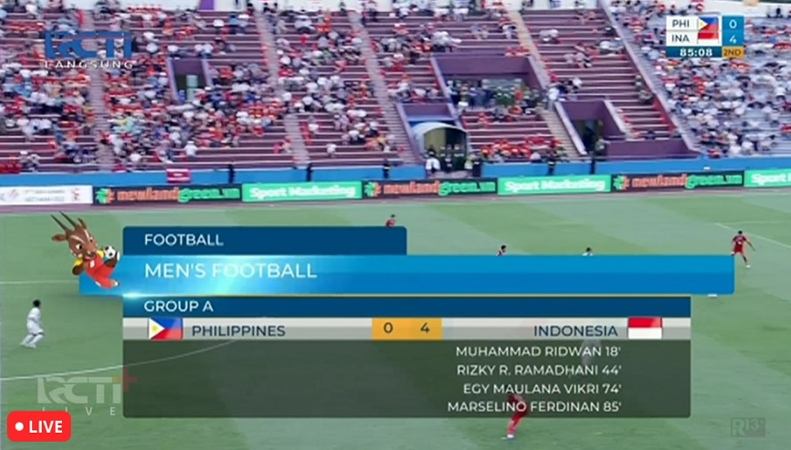 Timnas Indonesia U-23 menang 4-0, usai bekuk Timnas Filipina U-23 di SEA Games 2021. (Foto: MNC Media)