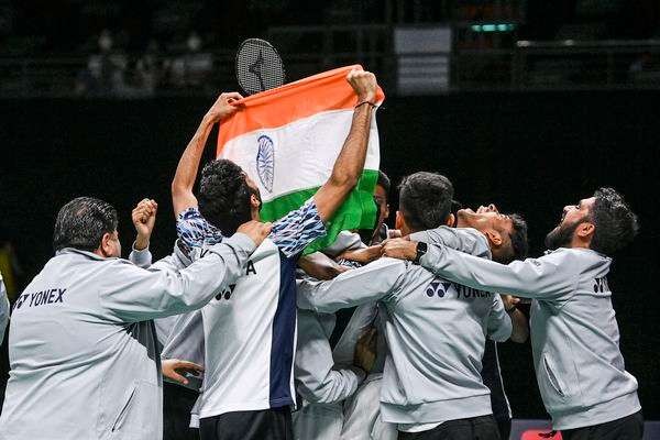 India lolos ke final Piala Thomas Cup usai mengalahkan Denmark 3-2. (Foto: Ant)