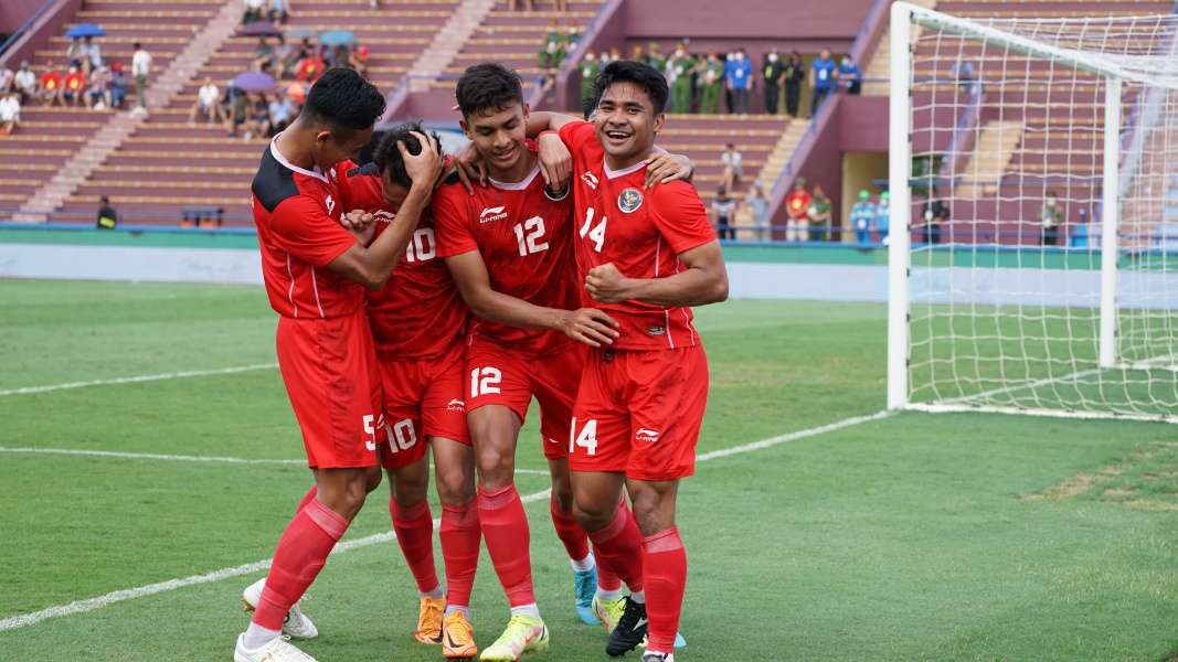 Para pemain Timnas U-23 Indonesia saat menang 4-0 lawan Filipina di laga kedua SEA Games Vietnam. (Foto: pssi.org)