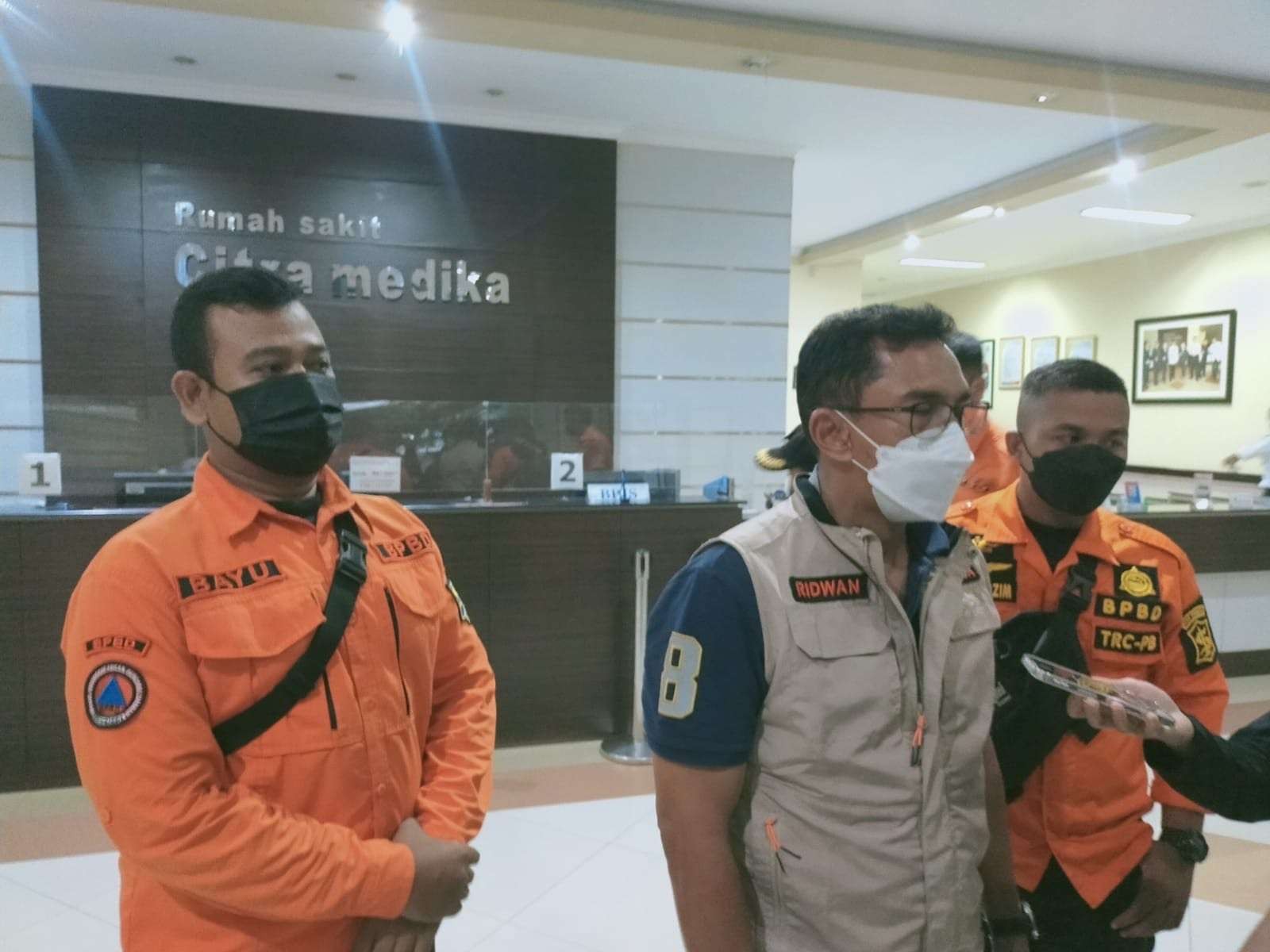 Plt Kepala Badan Penanggulangan Bencana Daerah (BPBD) Kota Surabaya, Ridwan Mubarun. (Foto: Istimewa)