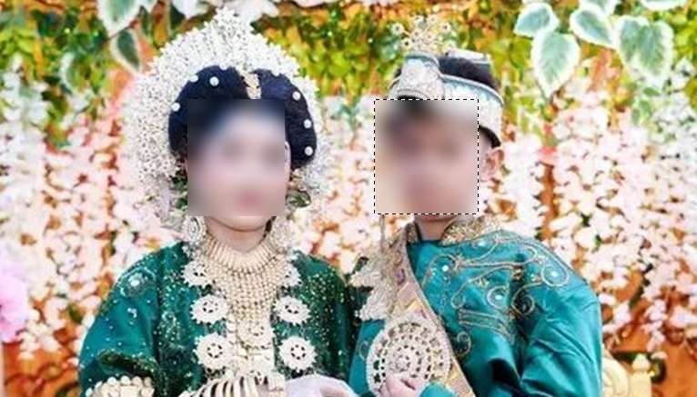 Bocah SMP menikah siri setelah ditolak KUA Kecamatan Tempe, Kabupaten Wajo, Sulawesi Selatan. (Foto: Istimewa)