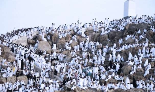 Para jamaah haji saat persiapan melaksanakan wukuf di Arafah, sebagai puncak ibadah haji. (Foto: Istimewa)