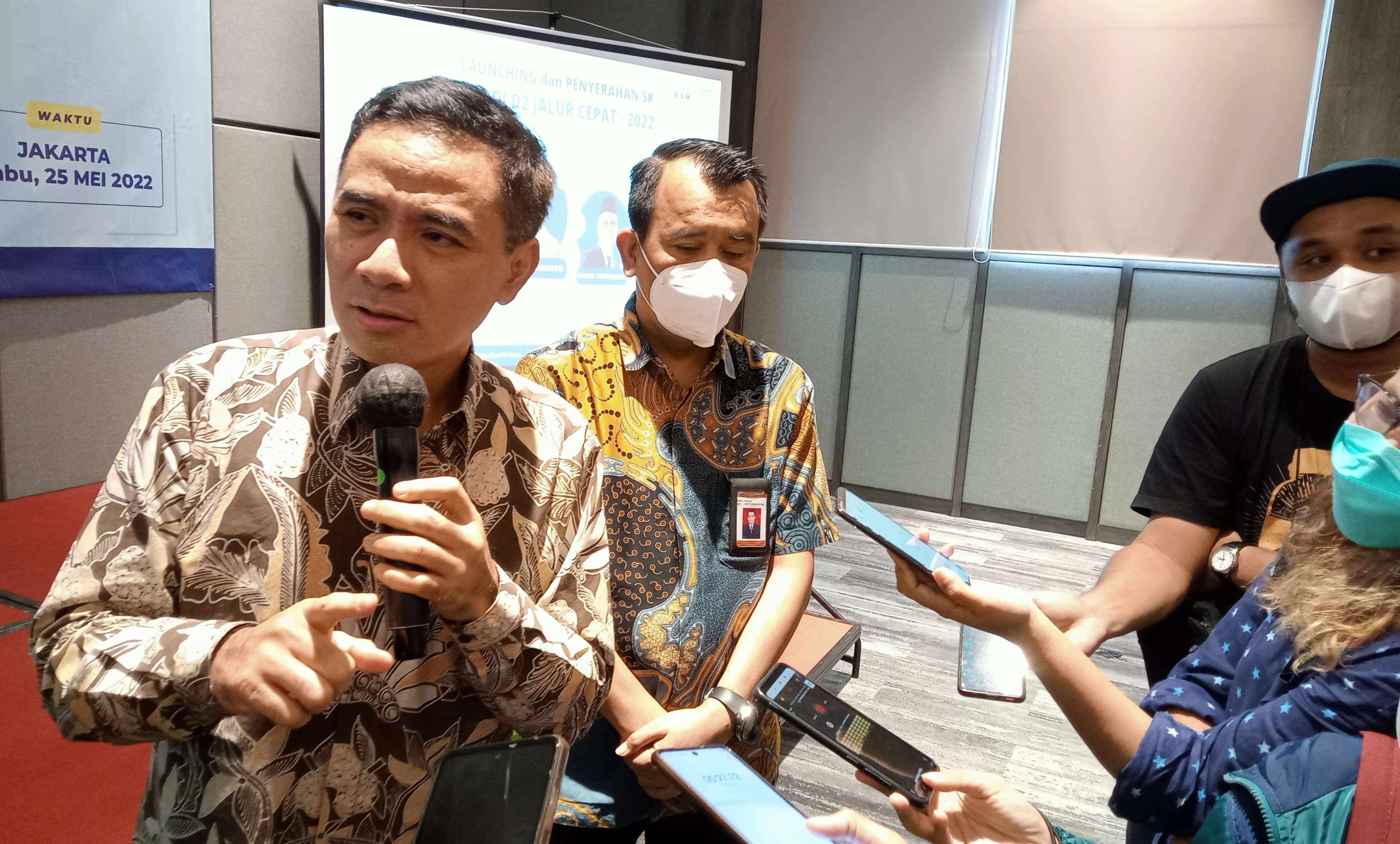 Direktur Jenderal Pendidikan Vokasi (Dirjen Diksi) Kemendikbudristek  Wikan Sakarinto. (Foto: Asmanu Sudarso/ngopibareng.id)
