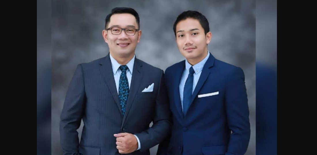 Gubernur Jawa Barat Ridwan Kamil dan putra sulungnya, Emmeril Khan Mumtadz. (Foto: Instagram)