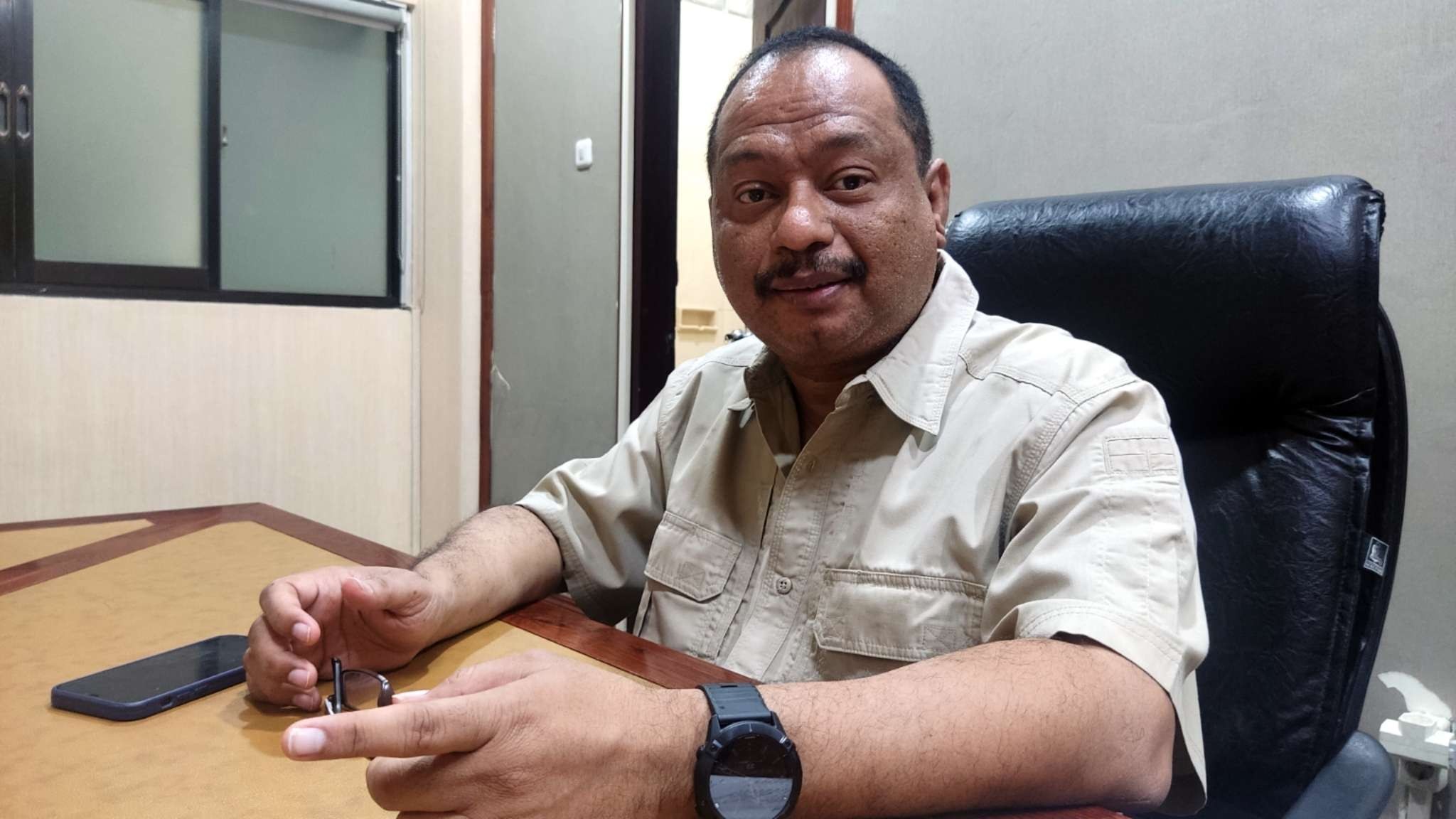 Ketua KONI Jatim, M Nabil. (Foto: Fariz Yarbo/Ngopibareng.id)