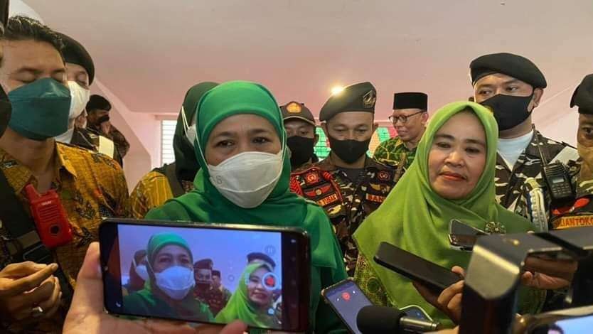 Gubernur Jawa Timur, Khofifah Indar Parawansa saat berada di Universitas Islam Malang (Foto: Lalu Theo/ngopibareng.id)