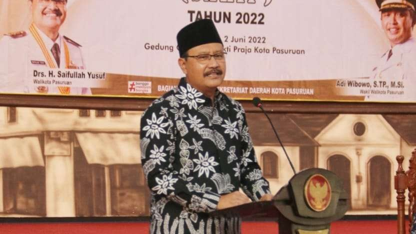 Gus Ipul menargetkan nilai SAKIP Kota Pasuruan naik. (Foto: Dinas Kominfo Kota Pasuruan)