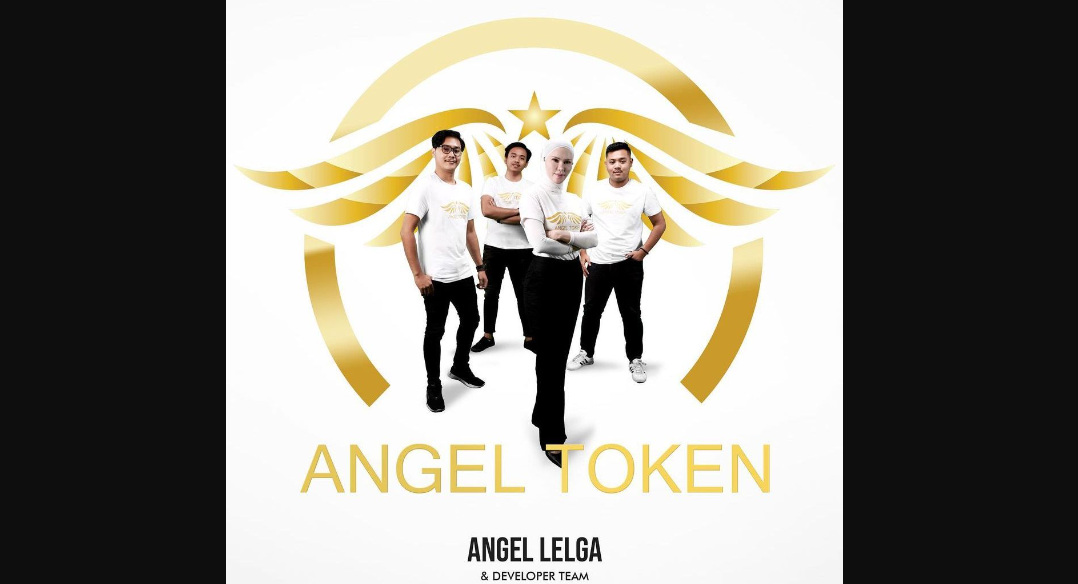 Angel Lelga saat mempromosikan bisnis kripto bernama Angel Token. (Foto: Dukumentasi Angel Token)