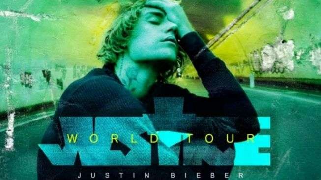 Justin Bieber tunda konser karena idap kelumpuhan wajah atau Ramsay Hunt Syndrome. (Foto: Dokumentasi Justice World Tour)