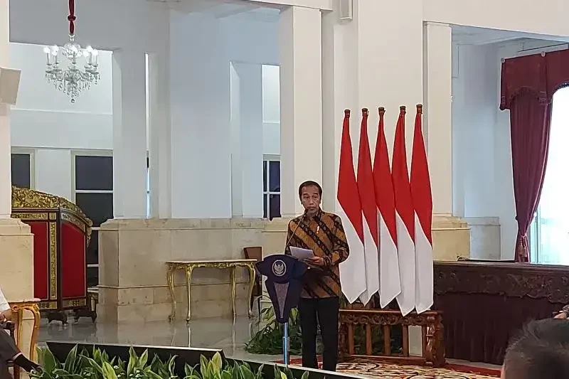 Presiden Jokowi geram karena masih banyak lembaga negara dan pemerintah daerah yang suka belanjakan anggaran dengan membeli produk impor. (Foto: Setpres)