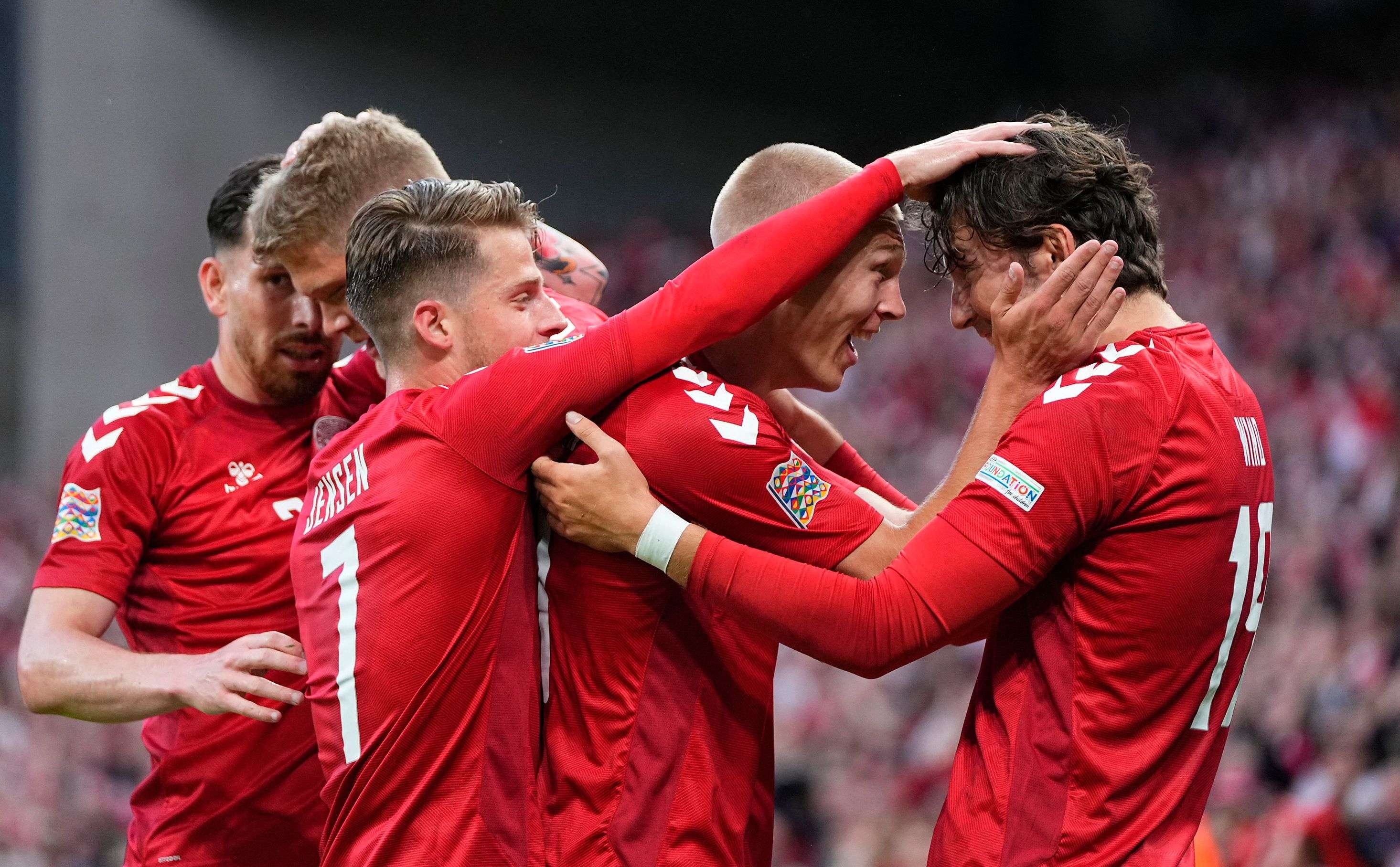 Timnas Denmark mengalahkan Austria 2-0 di UEFA Nations League. (Foto: Reuters)