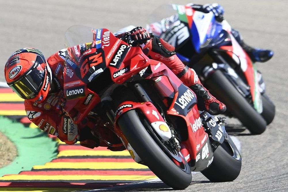 Francesco Bagnaia (Ducati Lenovo) kuasai latihan bebas hari pertama MotoGP Jerman. (Foto: Istimewa)