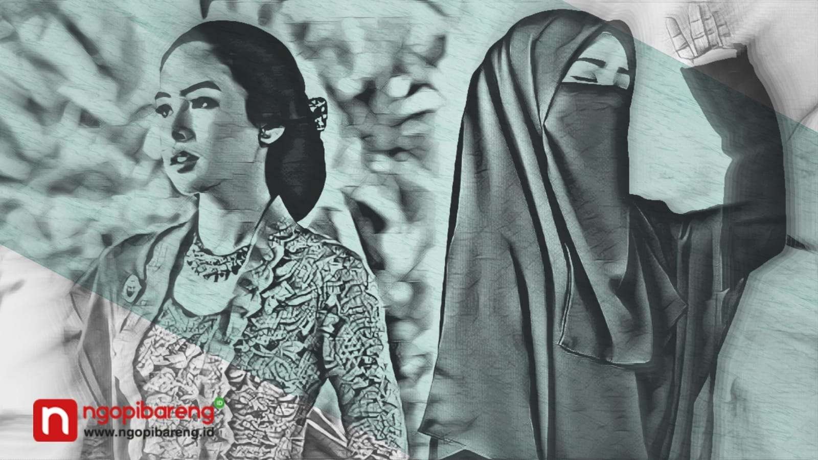 Kebaya dan hijab. (Foto: Ilustrasi Ngopibareng.id)
