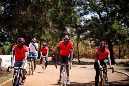 Ineos melaunching cycling academy di Kenya