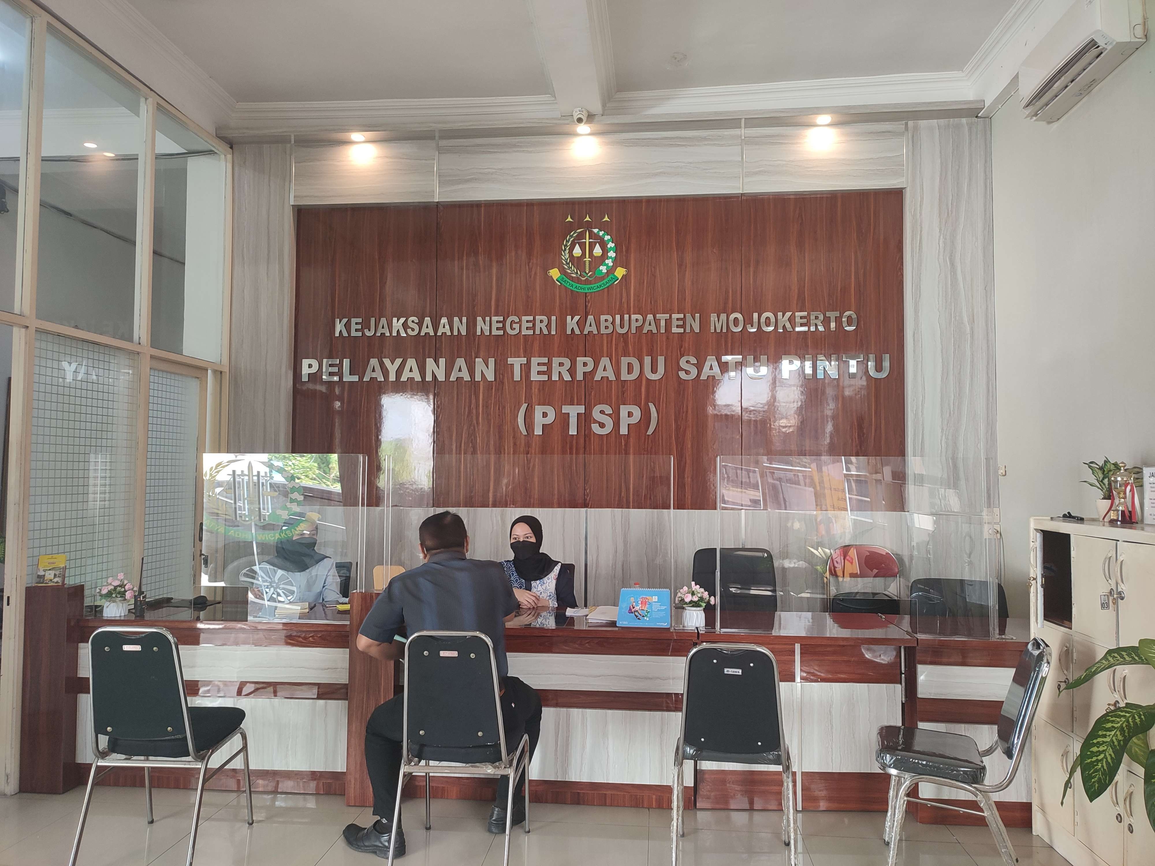Kantor Kejaksaan Negeri Kabupaten Mojokerto.(Foto: Deni Lukmantara/Ngopibareng)