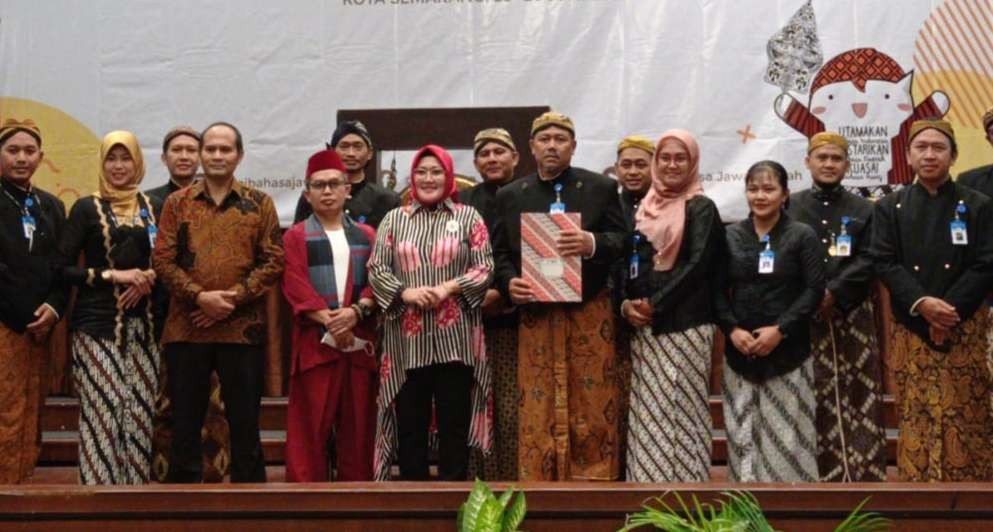 Peserta Rakor revitalisasi pelesatarian bahasa derah di Jawa Tengah. (Foto: Istimewa)