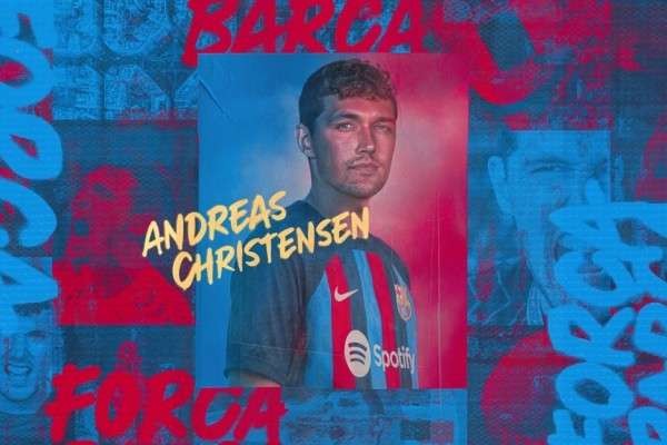 Andreas Christensen, pemain Chelsea bebas transfer ke Barcelona. (Foto: Twitter)