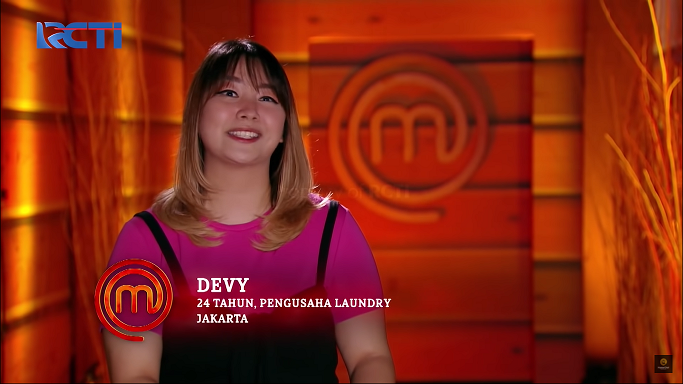 Devy Anastasia, jebolan ajang pencarian bakat memasak, MasterChef Indonesia season 9 diduga punya akun OnlyFans. (Foto: Dokumen RCTI)