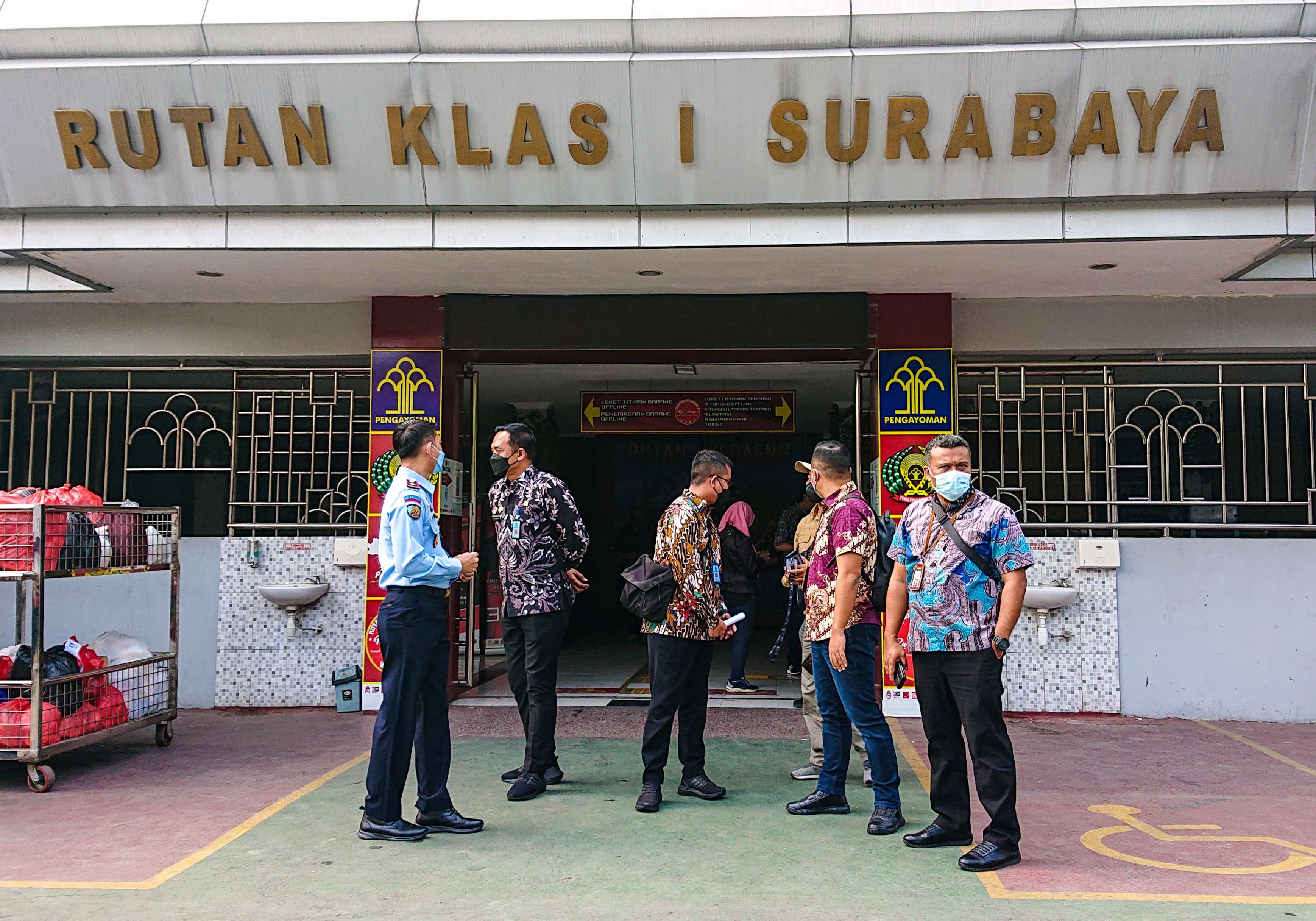 Rutan Kelas I Surabaya Medaeng. (Foto: Aini Arifin/Ngopibareng.id)
