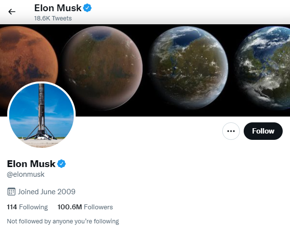 Elon Musk membatalkan kontrak pembelian media sosial Twitter. (Foto: Tangkapan layar)
