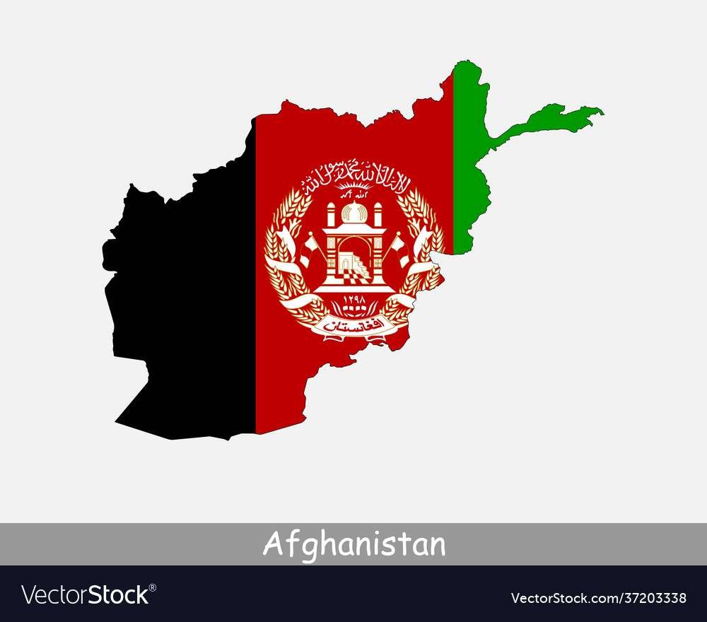 Afghanistan, peta dan wilayah.