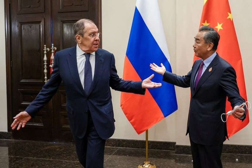 Menteri Luar Negeri Rusia Sergey Lavrov dinilai tidak menghormati pertemuan G20 karena meninggalkan ruangan ketika peserta lain masih berbicara. (Foto: Istimewa)