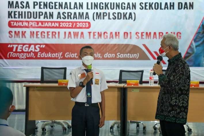Muhammad Ariel, salah satu siswa prioritas di SMKN Jateng Kampung Semarang. Sekolah ini gratis untuk anak yatim piatu. (Foto: Istimewa)